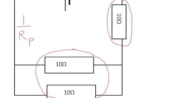 A Level Physics: AQA Unit 1: Parallel Resistors Example