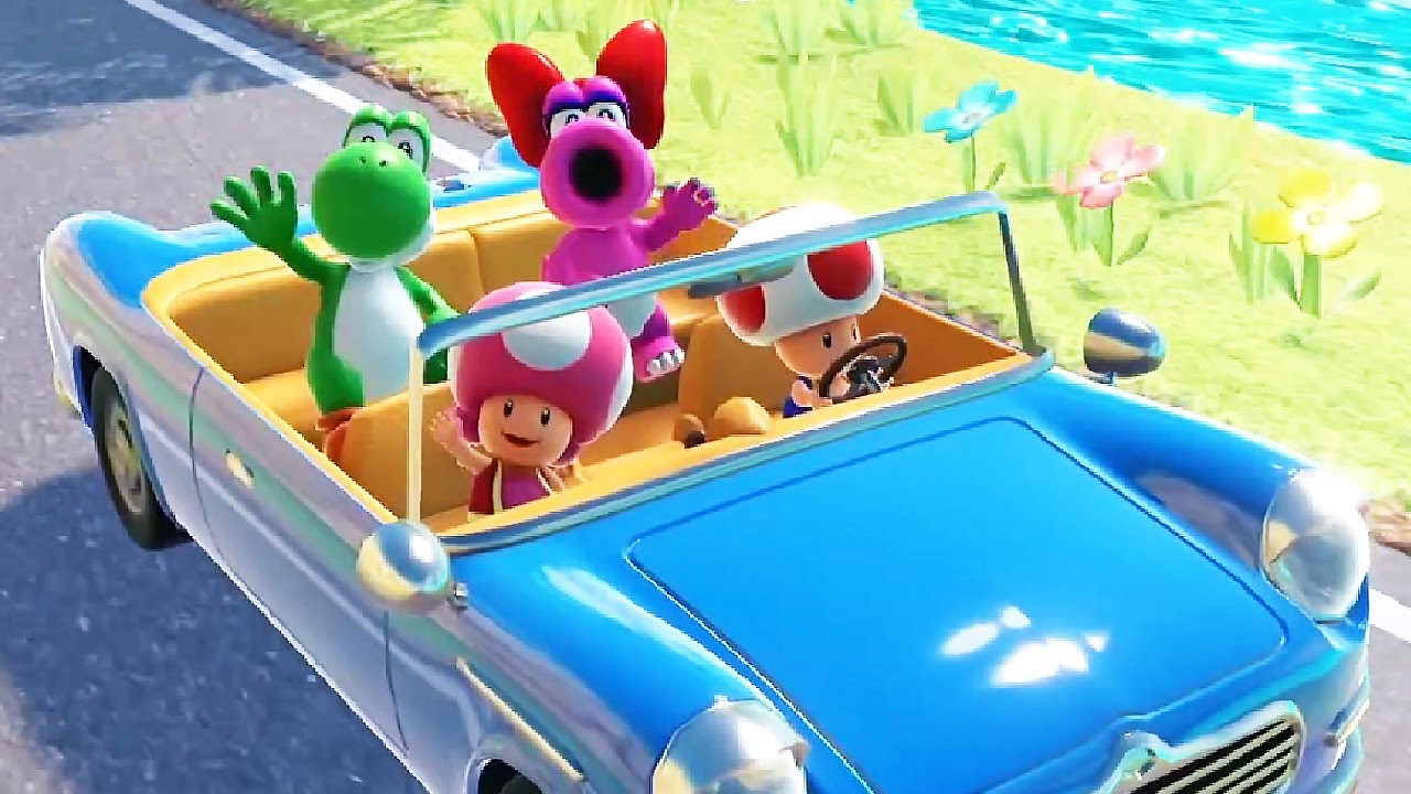 Mario Party Superstars - Yoshi vs Birdo vs Rosalina vs DK - Woody Woods (4/4)