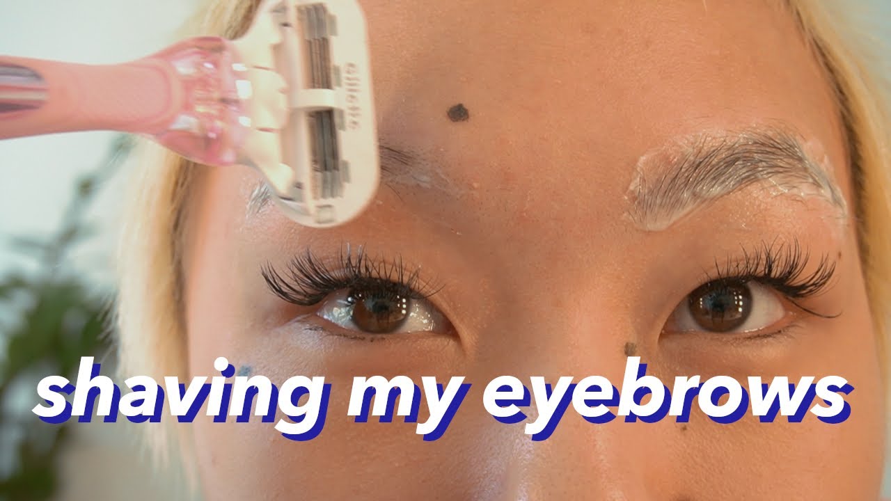 I Shaved My Eyebrows While In Quarantine YouTube I Shaved My Eyebrows While In Quarantine YouTube