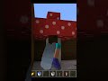 Mushroom cow portion in Zoo |Zoo | Minecraft | minecrafts | game | learn game #shortsfeed