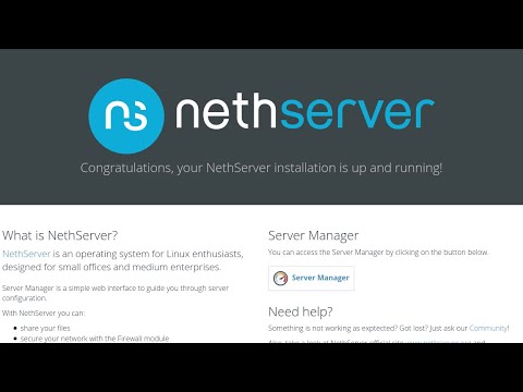 NethServer 7.9.2009 - Installation in VirtualBox