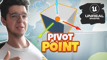 Как поменять центр объекта (Pivot Point) в Unreal Engine 5