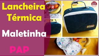 PAP: Lancheira Térmica – Modelo Maleta