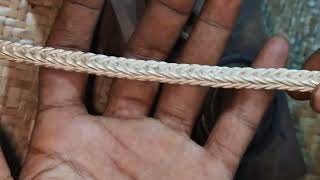 Handmade 60g Silver Foxtail Chain Bracelet | Full Making Process (16 Minutes)