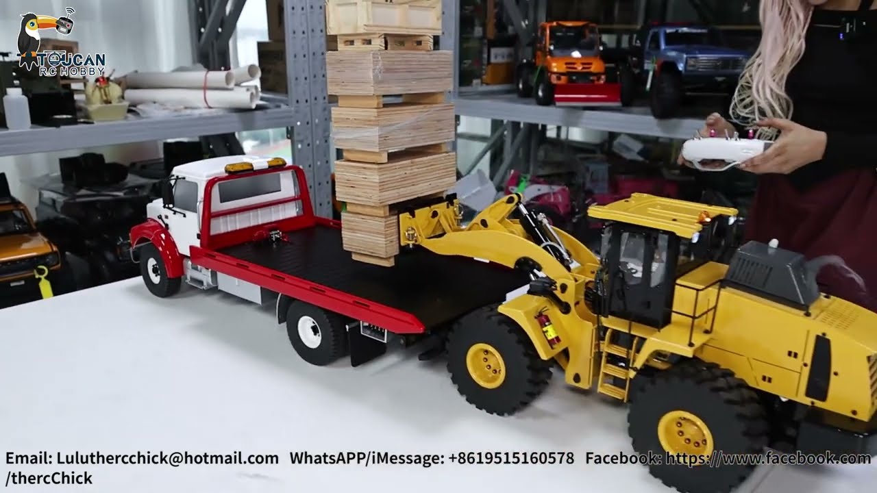 Mighty Metal XDRC WA470 1/14 Hydraulic Loader - The Ultimate RC Loader???