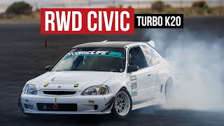 Throtl's RWDConverted EK Civic Drift (and Grip) Car