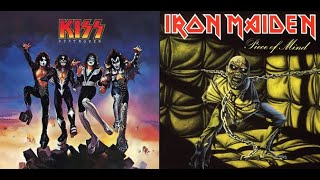 KISS - Destroyer VS Iron Maiden - Piece Of Mind (For Joseph Manella)