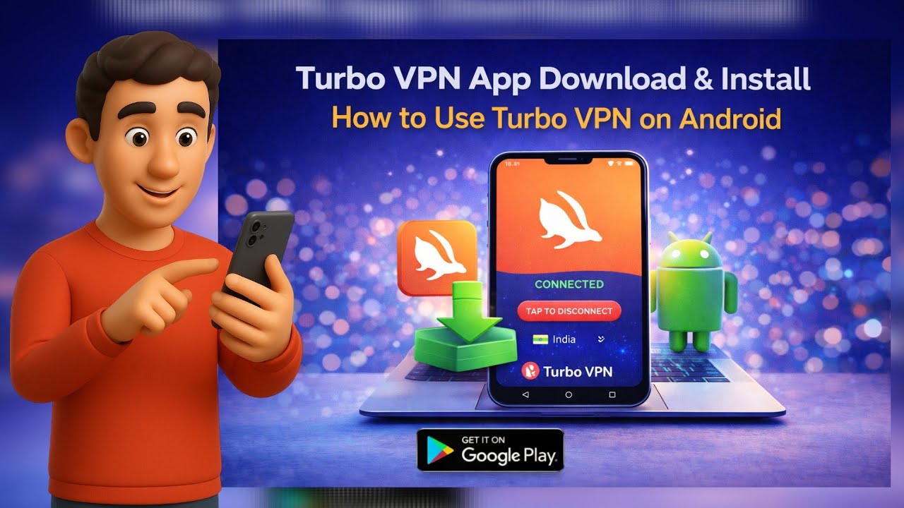 Turbo VPN App Download & Install | How to Use Turbo VPN on Android ...