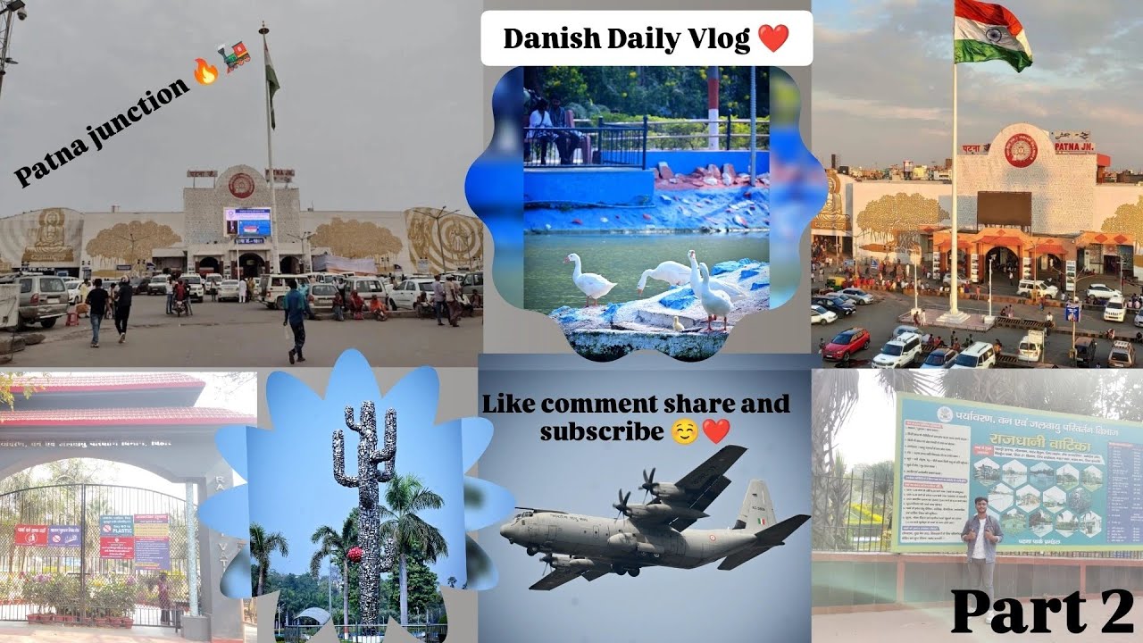 Patna Vlog part 2☺️❤️ | Rajdhani Vatika Park ❤️(Eco park)