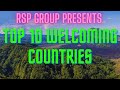 Top 10 welcoming countries in the world  rsp group