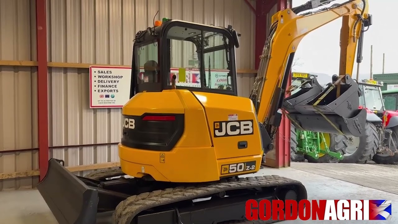 JCB 50Z-2  Mini Excavator, 2023