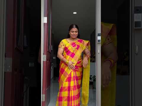 எந்த help பண்ணல 😳miss பண்ண கூடாது 🥰அம்மா saree😍#shorts #viral#usatamil