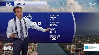 Latest forecast as summer heat comes in, lack of rain in coming weeks