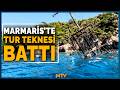 Muğla'da Tur Teknesi Battı, 100'den Fazla Kişi Tahliye Edildi | NTV