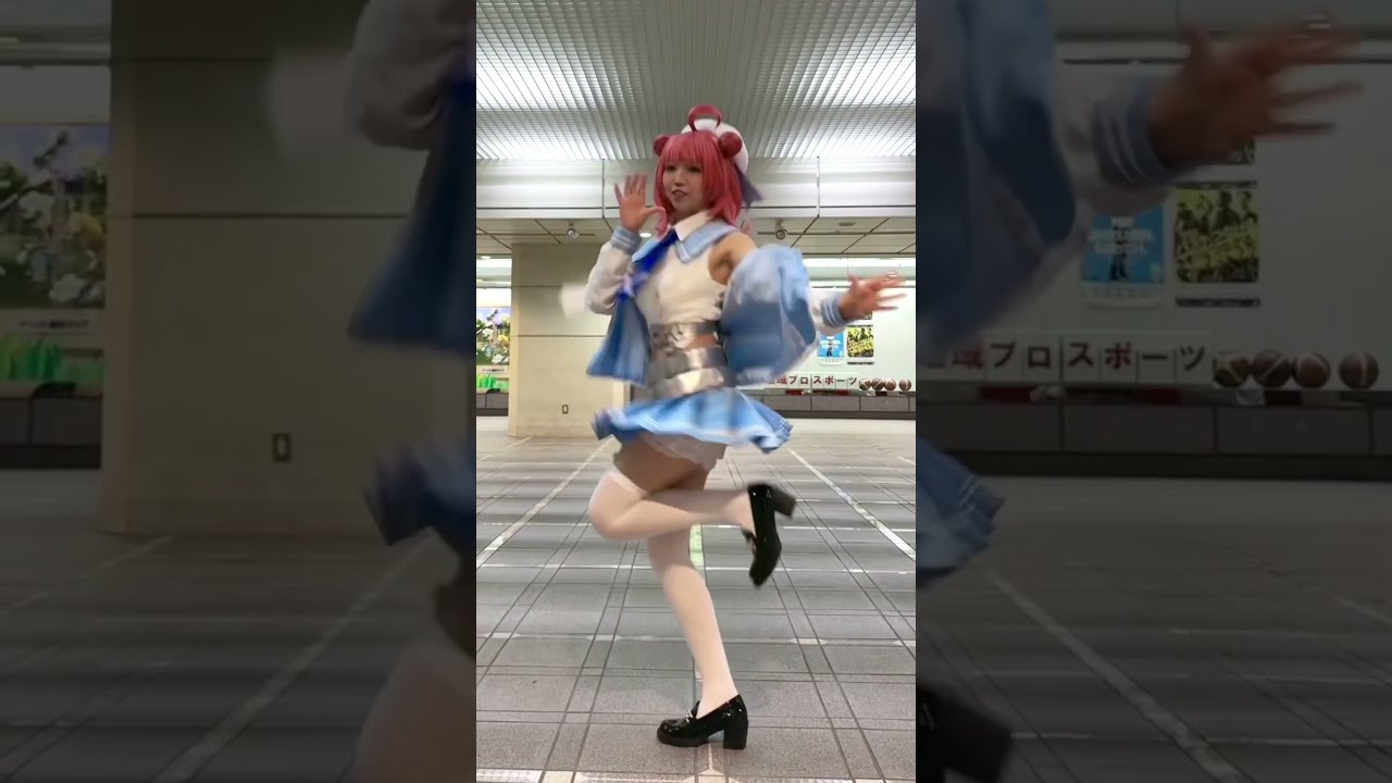 コスプレ】人気グラドルが『ぶいすぽっ！』夢野あかりを3次元