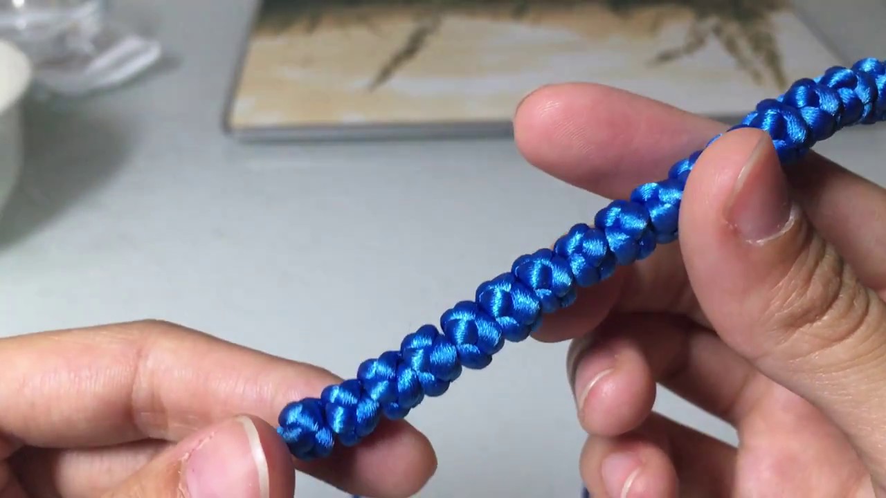 Nudo de rosario oriental / Tie prayer rope (knot) / Komboskini / Chotki / Cordón de oración