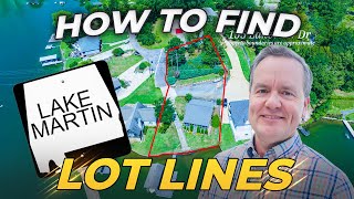 How To Find LOT LINES Around Lake Martin Alabama | Lake Martin Voice Realty screenshot 3