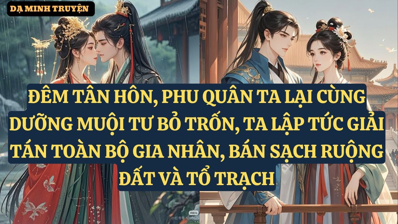 ĐÊM TÂN HÔN, PHU QUÂN TA LẠI CÙNG DƯỠNG MUỘI TƯ BỎ TRỐN DM35