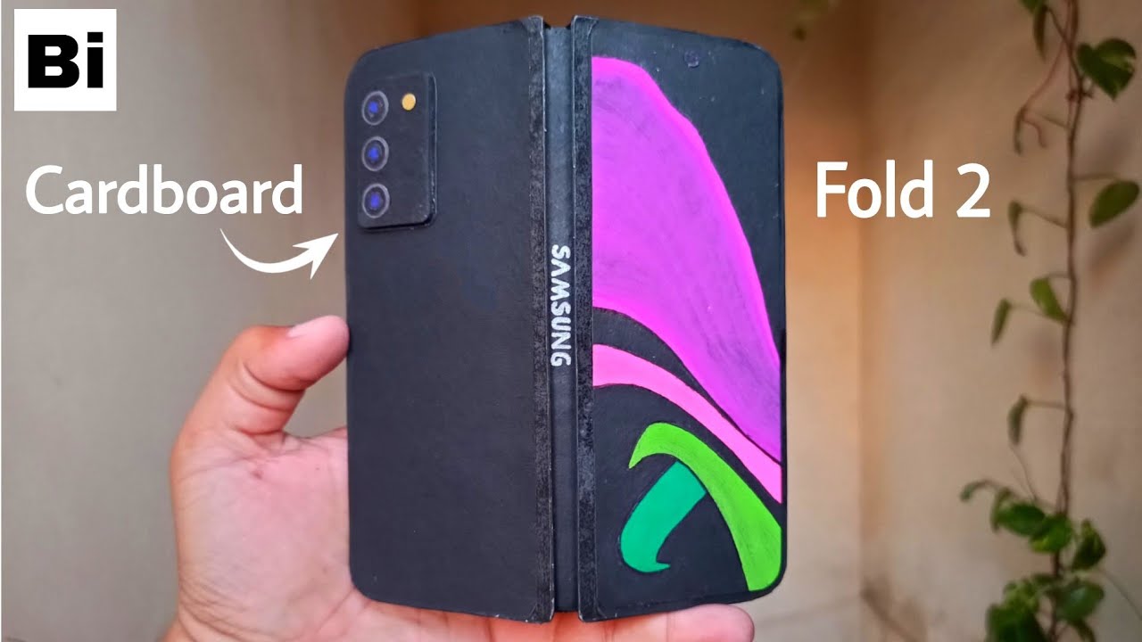 Samsung Galaxy Z Fold 2 From Cardboard | How To Make