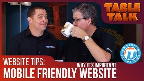Importance of a mobile friendly website