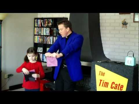 Tim Cate's Birthday Party Magic Show Video