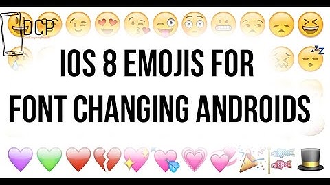 iOS 8 Emojis for Android Lollipop HTC and Samsung NO ROOT- DIY Conspiracy