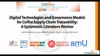 Digital Technologies and Governance Models for Coffee Supply Chain Traceability: