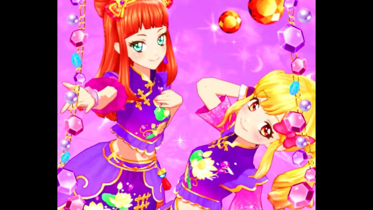 アイカツスターズ！早乙女あこ&虹野ゆめちゃん Charming - YouTube