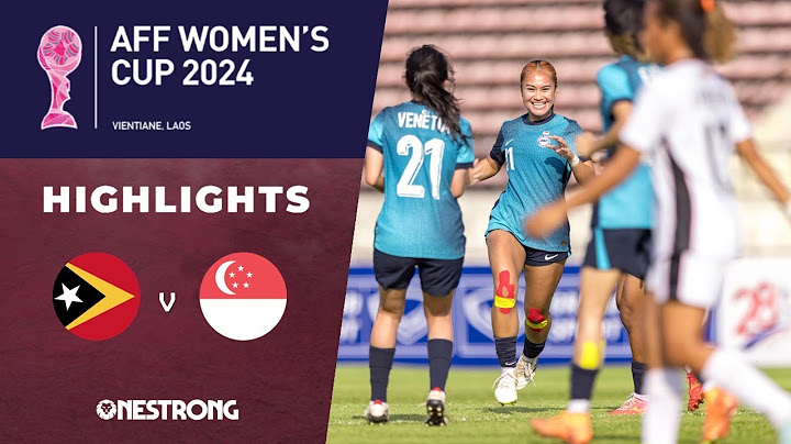 Highlights: Timor-Leste 0 -1 Singapore | Lionesses qualify for ASEAN Women’s Championships 2025