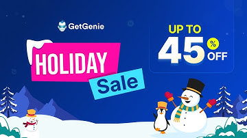 GetGenie Holiday Sale 2025 | AI-Powered Content & SEO for WordPress