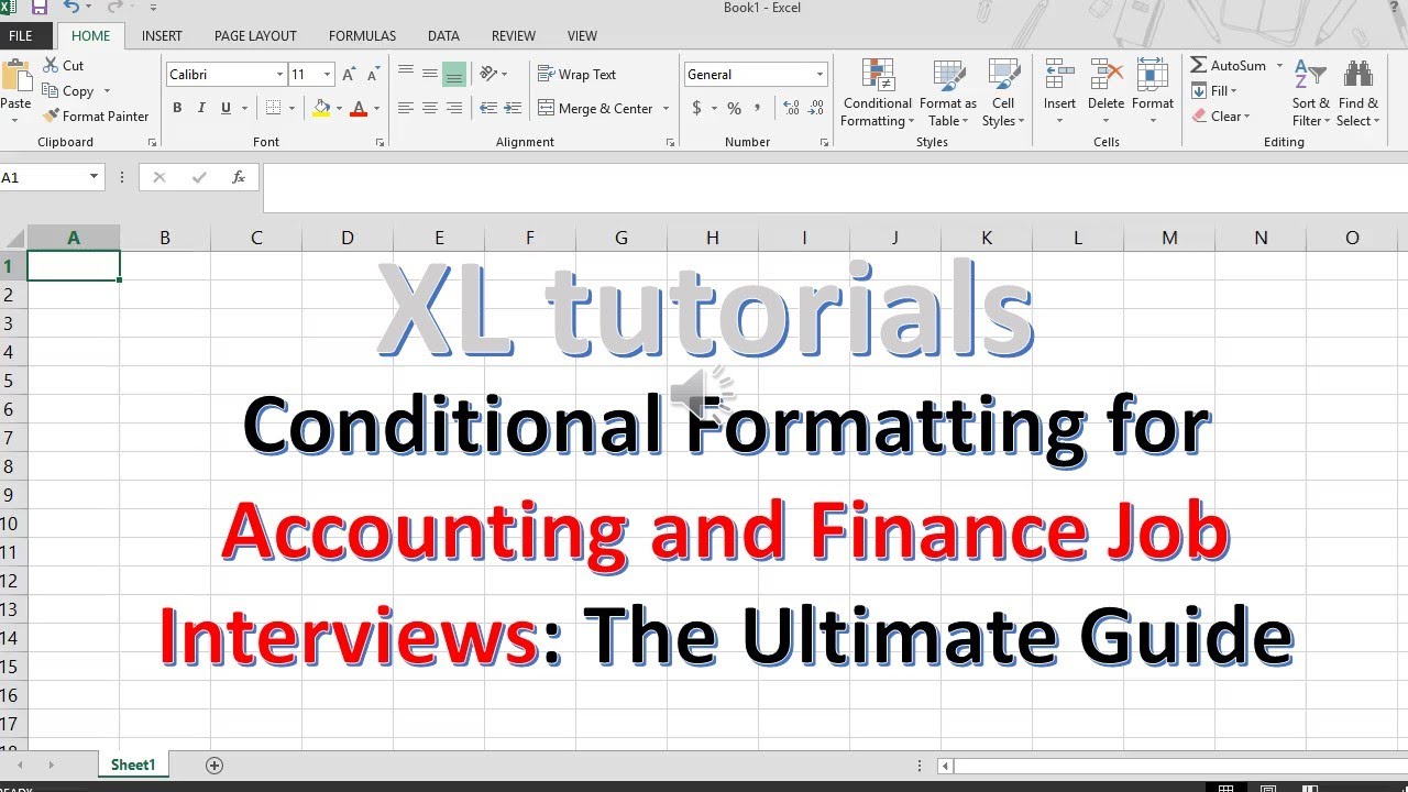 Conditional Formatting for Accounting and Finance Job Interviews The ...