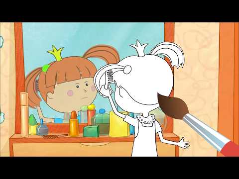 Once Upon a Princess - I Don't Want to Lose - Coloring with the Princess