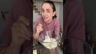 Bester veganer Quark ✨ Sojajoghurt über Nacht abtropfen und so geht’s jetzt weiter #veganfood