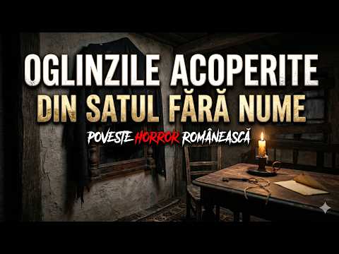 De ce sunt OGLINZILE acoperite în acest sat? | Poveste Horror Românească