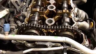 Sr20deRR timing chain tensioner install and cam timing check (b15 Sentra)