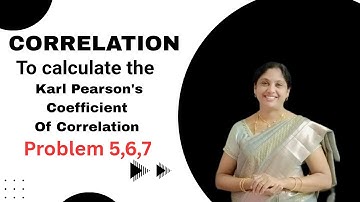  To calculate Karl Pearson