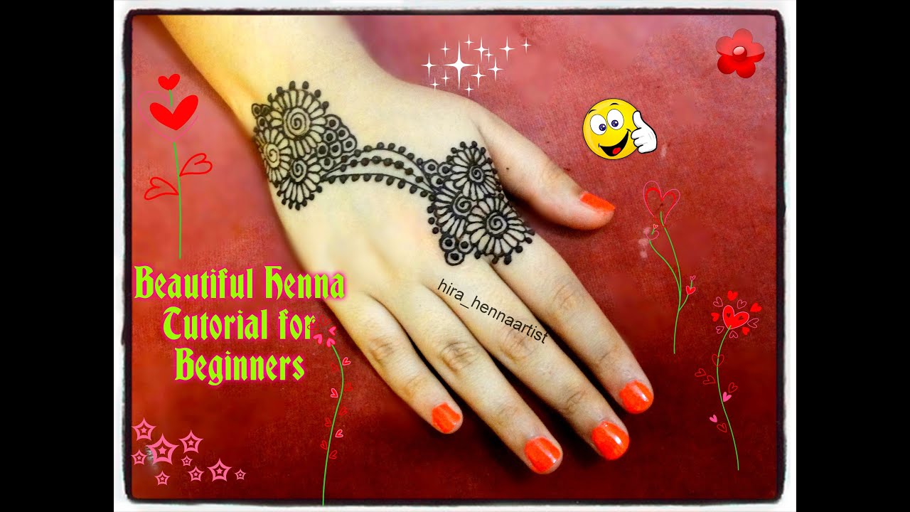 Easy DIY Beautiful henna mehndi jewellery inspired design Easy DIY Beautiful henna mehndi jewellery inspired design