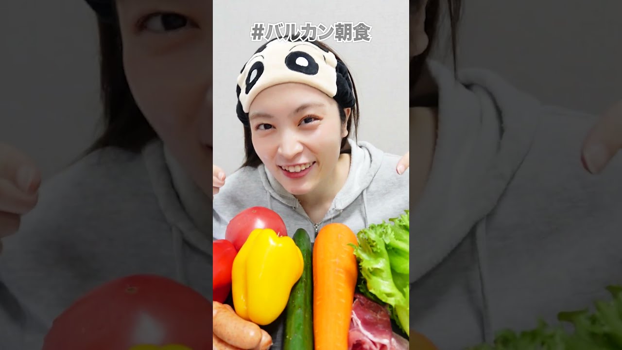 バズってたバルカン朝食爆食いしたけど何これ？😇🍅#mukbang #バルカン #バルカン朝食