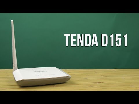 Распаковка Tenda D151 Распаковка Tenda D151