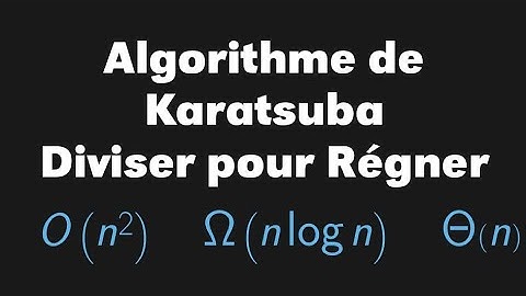 Algorithme de Karatsuba