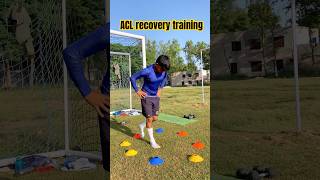 ACL recovery training  #soccershorts #footballplayer #viral ￼