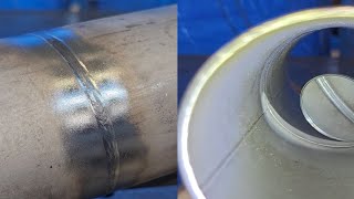 Fastest welding for perfect penetration of 3-inch stainless steel pipe