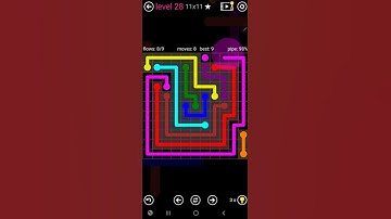 How To Solve Flow Free Pink Pack Level 28 11x11 Hard Board Walk Through Solution Walkthrough