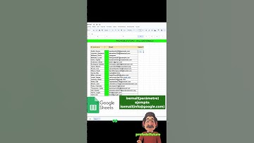 Google Sheets: ISEMAIL() #google #sheets #excel #windows #tips #trucos #msoffice #tip #truco