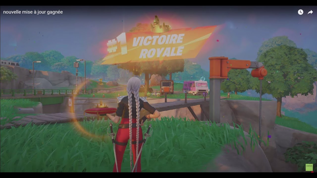 NEW FORTNITE UPDATE / LA NOUVELLE MISE À JOUR DE FORTNITE  #fortnite #battleroyal #fortnitedance