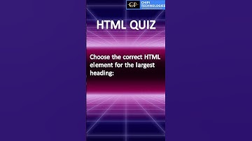 HTML h1 Tag Explained | Largest Heading in HTML | Affordable Education For All | ChiPi Technologies