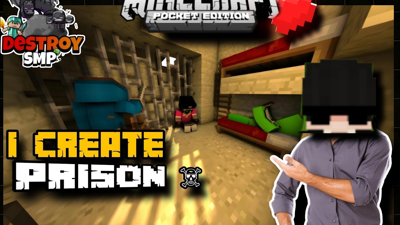 How I made Prison in this Minecraft smp | DESTROYERSMPMC #minecraft # ...