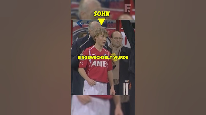 Er spielte gegen seinen Sohn 😳