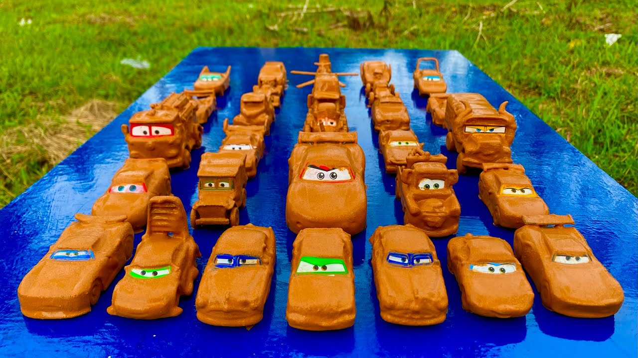 Disney Pixar Cars Various Cars Miniature Cars Roll Down A Colorful disney-pixar-cars-various-cars-miniature-cars-roll-down-a-colorful