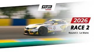 🇬🇧 LIVE | Race 2 | Le Mans Classic Legends | GT3 Revival Series 2026 (ENGLISH)